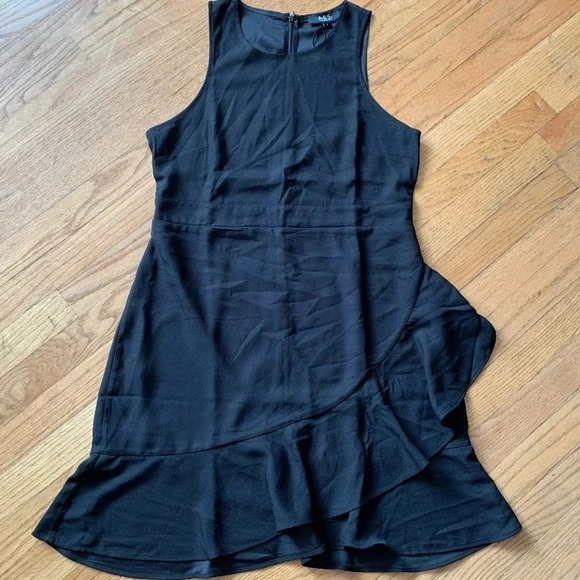 **NEW A•B•S Collection Sleeveless Ruffle Dress - Picture 4 of 9